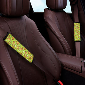 Cute Kiwi Pattern Print Car Seat Belt Covers