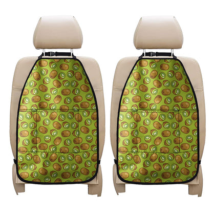 Cute Kiwi Pattern Print Car Seat Organizers