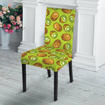 Cute Kiwi Pattern Print Dining Chair Slipcover
