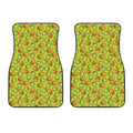 Cute Kiwi Pattern Print Front Car Floor Mats