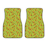 Cute Kiwi Pattern Print Front Car Floor Mats