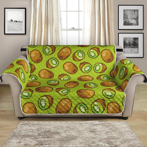 Cute Kiwi Pattern Print Loveseat Protector