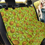 Cute Kiwi Pattern Print Pet Car Back Seat Cover