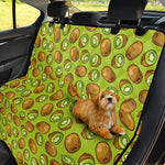 Cute Kiwi Pattern Print Pet Car Back Seat Cover