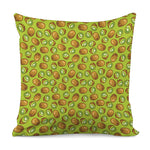 Cute Kiwi Pattern Print Pillow Cover