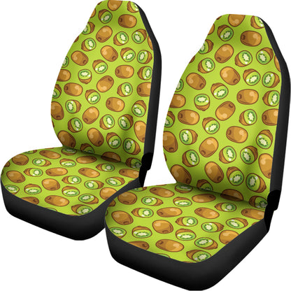 Cute Kiwi Pattern Print Universal Fit Car Seat Covers