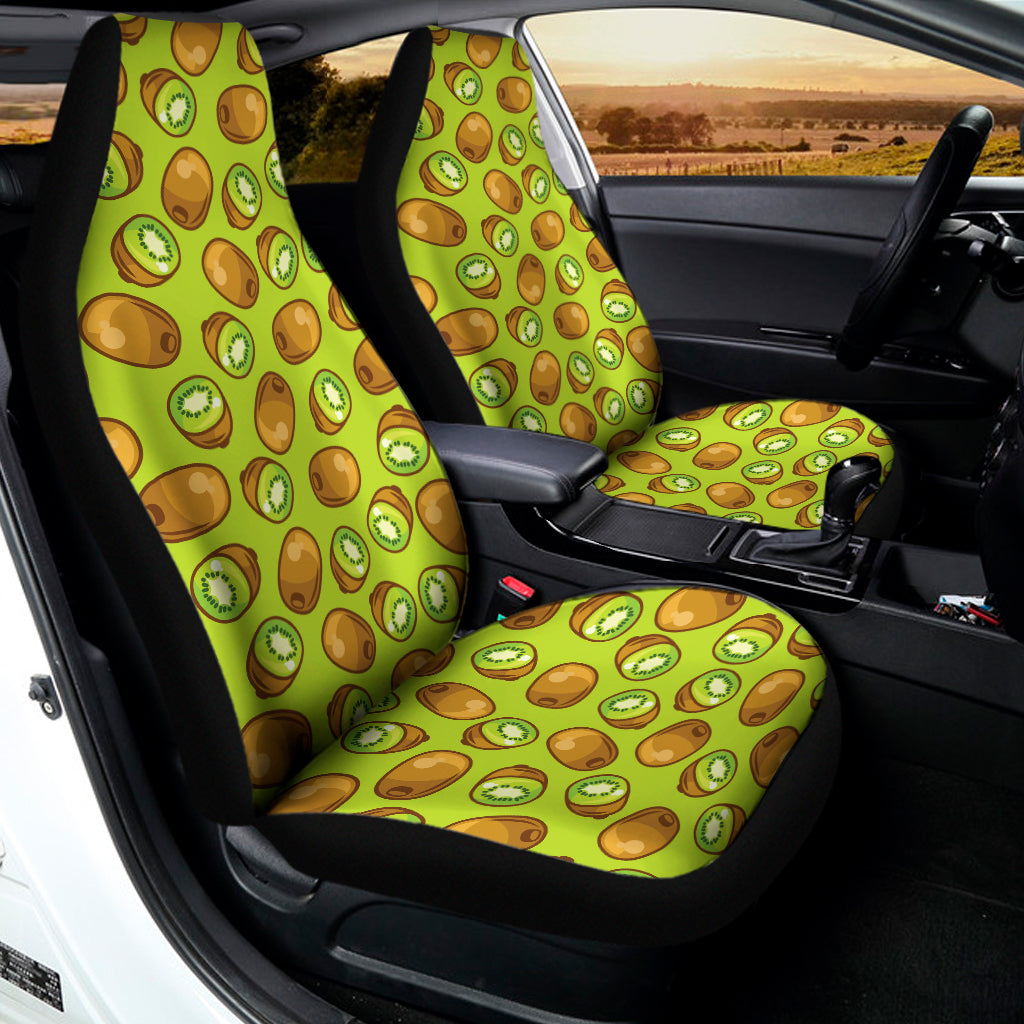 Cute Kiwi Pattern Print Universal Fit Car Seat Covers