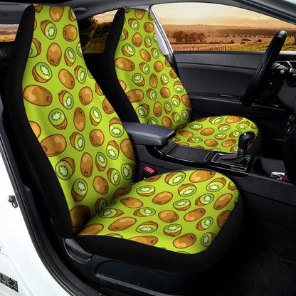 Cute Kiwi Pattern Print Universal Fit Car Seat Covers