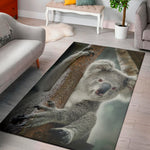 Cute Koala Print Area Rug