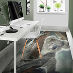 Cute Koala Print Area Rug