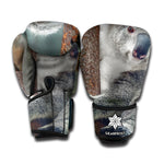 Cute Koala Print Boxing Gloves