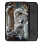 Cute Koala Print Car Center Console Cover