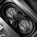 Cute Koala Print Car Coasters