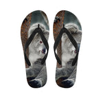 Cute Koala Print Flip Flops
