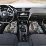 Cute Koala Print Front and Back Car Floor Mats