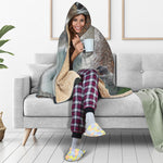 Cute Koala Print Hooded Blanket