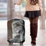 Cute Koala Print Luggage Cover