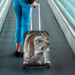 Cute Koala Print Luggage Cover
