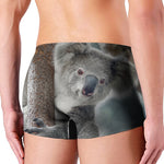 Cute Koala Print Men's Boxer Briefs