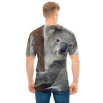 Cute Koala Print Men's T-Shirt