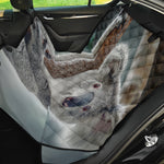 Cute Koala Print Pet Car Back Seat Cover