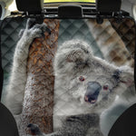 Cute Koala Print Pet Car Back Seat Cover