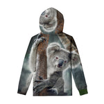 Cute Koala Print Pullover Hoodie