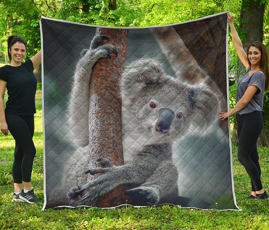 Cute Koala Print Quilt