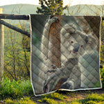 Cute Koala Print Quilt