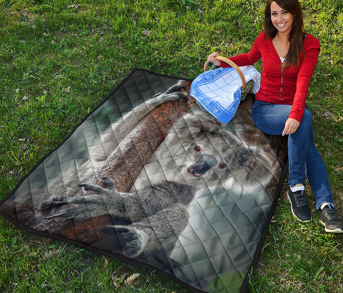 Cute Koala Print Quilt