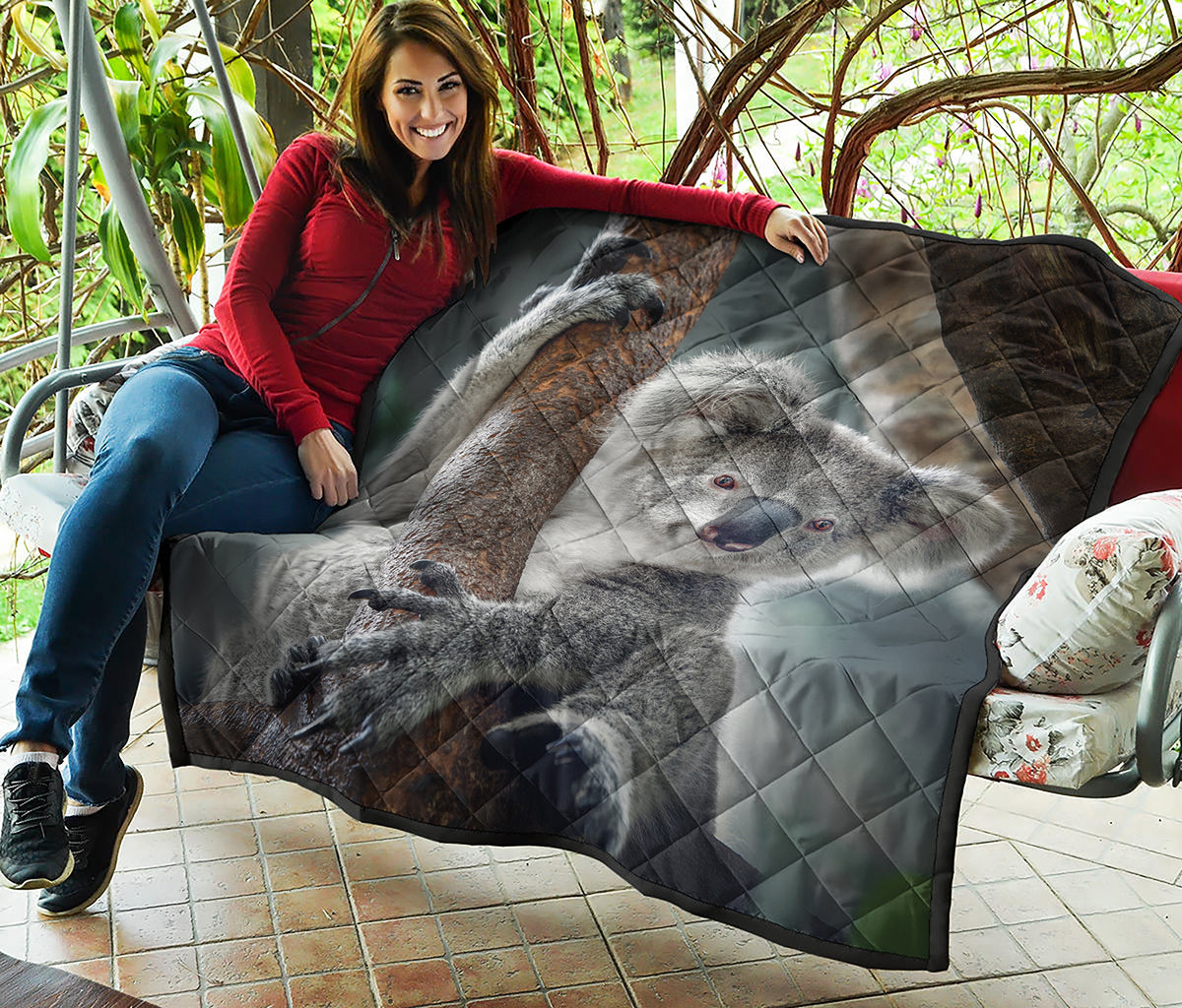 Cute Koala Print Quilt