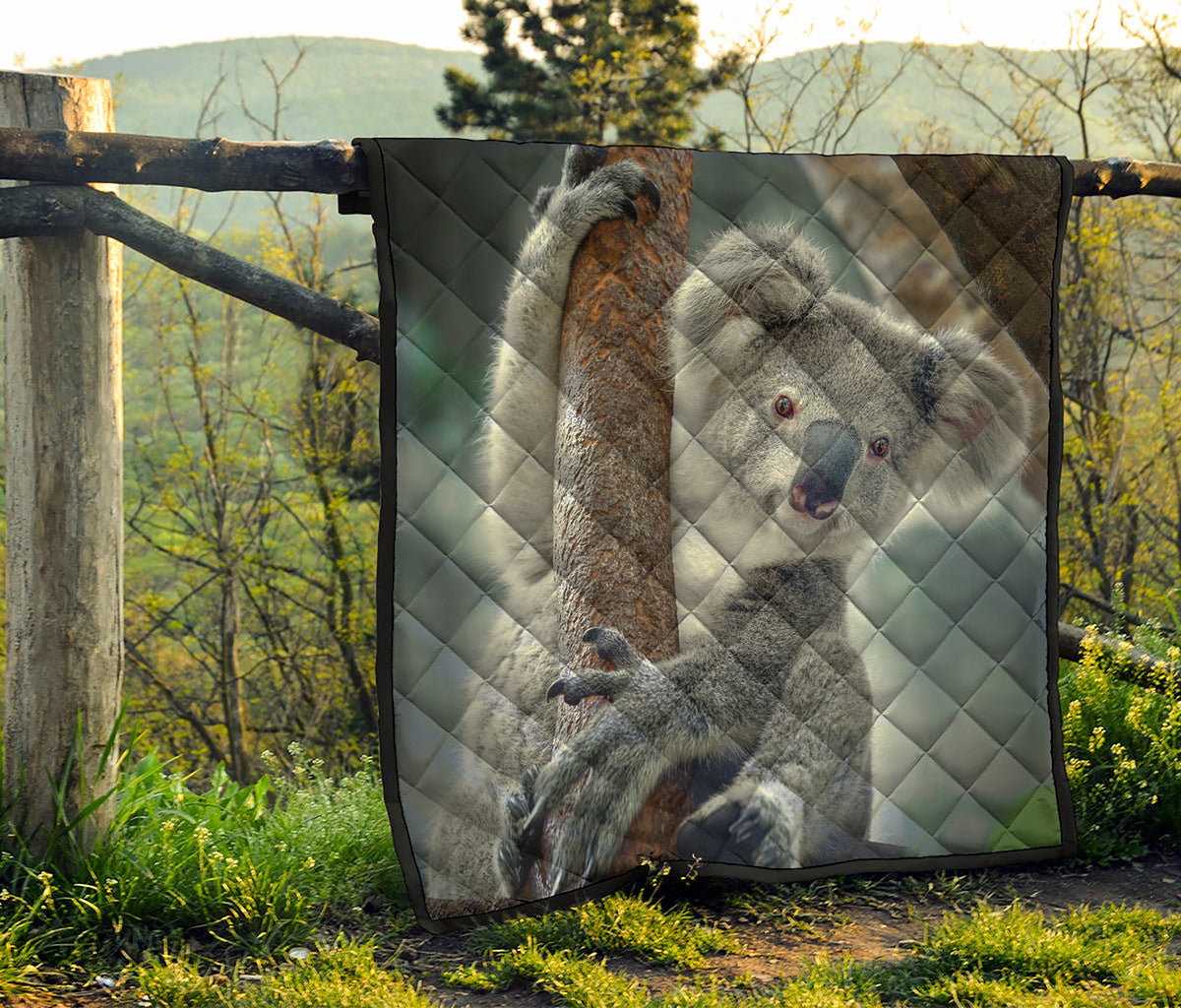 Cute Koala Print Quilt