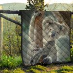 Cute Koala Print Quilt
