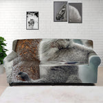 Cute Koala Print Sofa Cover