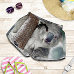 Cute Koala Print Women's Shorts