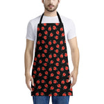 Cute Ladybird Pattern Print Apron