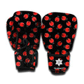 Cute Ladybird Pattern Print Boxing Gloves
