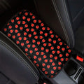 Cute Ladybird Pattern Print Car Center Console Cover