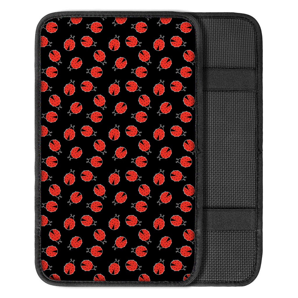Cute Ladybird Pattern Print Car Center Console Cover