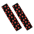 Cute Ladybird Pattern Print Car Seat Belt Covers
