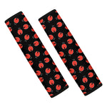 Cute Ladybird Pattern Print Car Seat Belt Covers