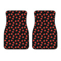Cute Ladybird Pattern Print Front Car Floor Mats
