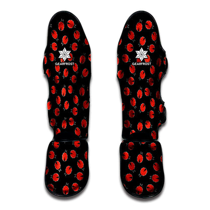 Cute Ladybird Pattern Print Muay Thai Shin Guard