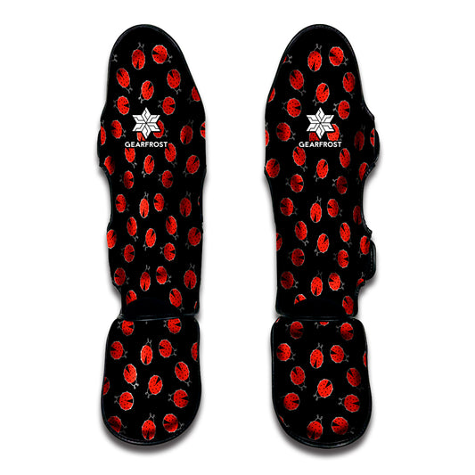 Cute Ladybird Pattern Print Muay Thai Shin Guard