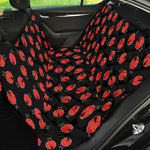 Cute Ladybird Pattern Print Pet Car Back Seat Cover