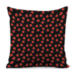 Cute Ladybird Pattern Print Pillow Cover