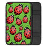 Cute Ladybug Pattern Print Car Center Console Cover