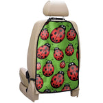 Cute Ladybug Pattern Print Car Seat Organizers