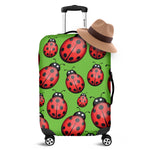 Cute Ladybug Pattern Print Luggage Cover