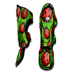 Cute Ladybug Pattern Print Muay Thai Shin Guard